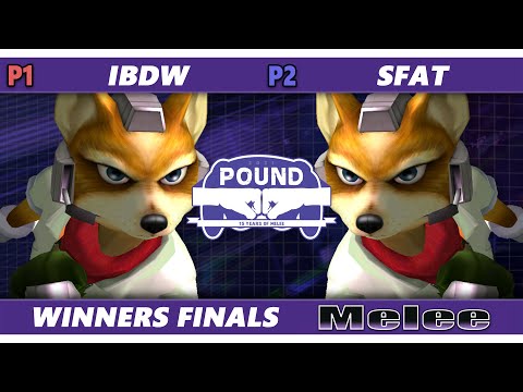 Pound 2021 Winners Finals - iBDW (Fox) Vs. SFAT (Fox) SSBM Melee Tournament