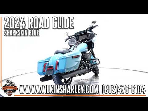 2024 Harley-Davidson FLTRX Road Glide in Sharkskin Blue