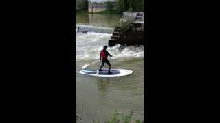 preview picture of video 'stand up paddle surfing 1'