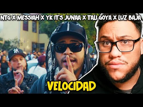 Reaccion A NTG X MESSIAH X YK IT'S JUNAA X TALI GOYA X ALOFOKE MUSIC, LUZ BAJA - VELOCIDAD