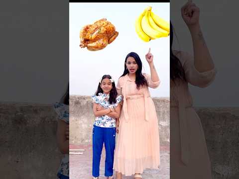 Amaira can’t eat chicken 🤣 #thegeetagurjar #shorts ￼