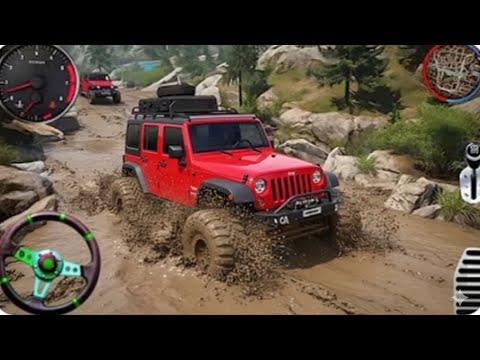 🛻Extreme Offroad Car Simulator Gameplay 3d| Hill Climb Driving Challenge 🚙⛰️