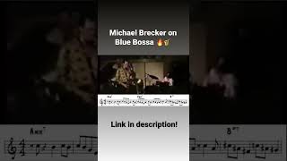 Michael Brecker Transcription