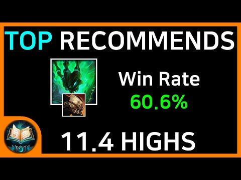 11.4 Patch TOP 30 Win Rates (Top Recommends)