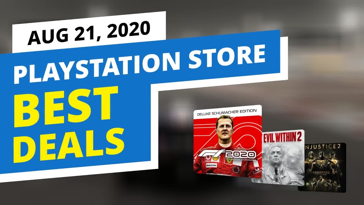 Best Deals in the official PlayStation Store, Aug 21, 2020