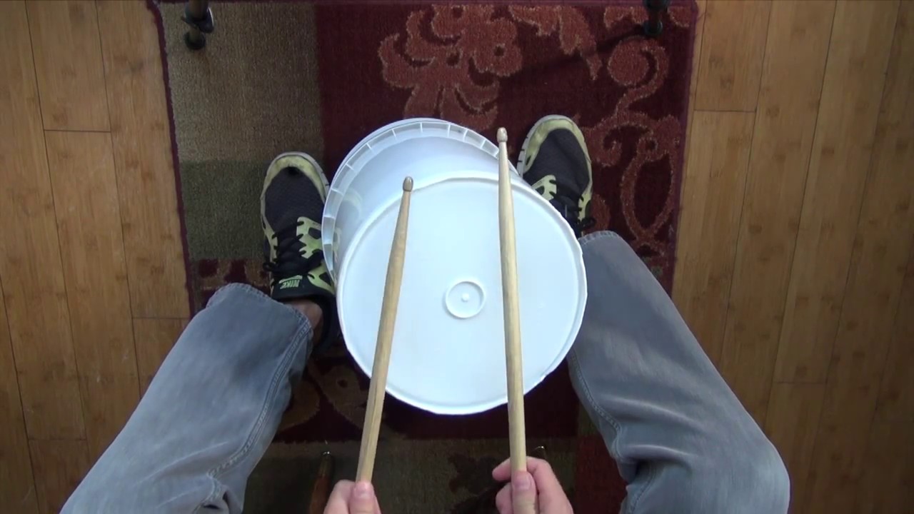 Beat 1 - Top 8 Bucket Drumming
