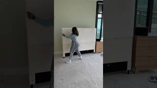 Watch me build my bed 😃 #DIY #amazonbed