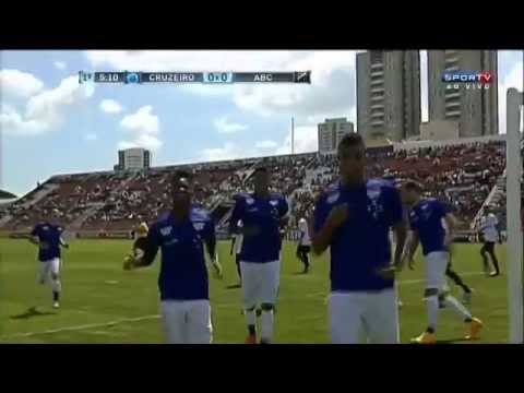 Gol de Fabrício! Cruzeiro 1 x 0 ABC - Copa São Paulo 2015