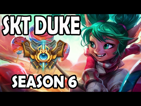 SKT T1 Duke Poppy vs Shen TOP Ranked Challenger Korea