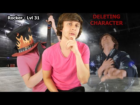 When you delete one of your characters