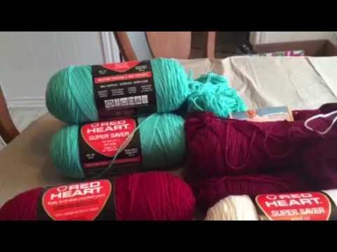 Estate/Thrift Store Finds Video #30:  Antique Botanical Print and Yarn