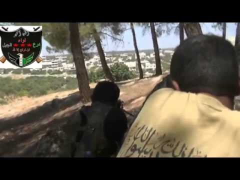 اشتباكات بين عناصر لواء درع الجبل وقوات النظام في محافظة إدلب