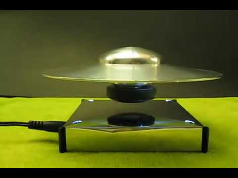 fascinations levitron revolution, floating forbidden planet's C-57D flying saucer, replica.