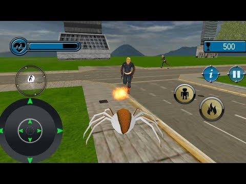 Multi Spider Robot Hero City Crime | Multi Spider Vs Panther Villains - Android GamePlay