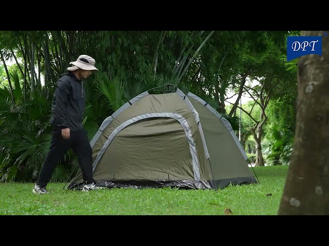 خيمة رحلات تلقائية 2.15×2.15×1.35م،تتحمل ظروف الطبيعة،ضمان سنتان