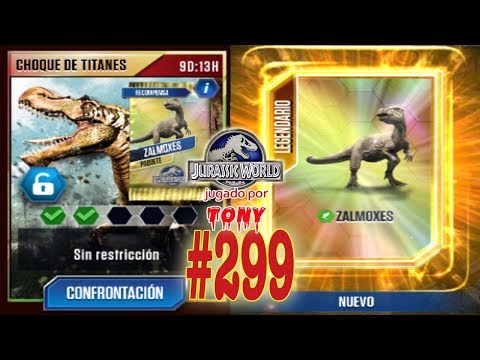 Jurassic World "Cap. 299 - Choque de Titanes, a por el paquete de Zalmoxes (y 2ª p.)" por Tony