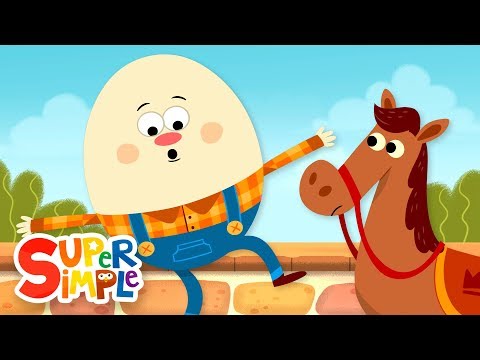 Humpty Dumpty | Nursery Rhymes | Super Simple Songs