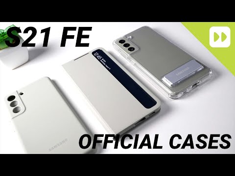 RS906CWE apsauginis stovimas dangtelis, skirtas Samsung Galaxy S22 Plus, Baltas (Baltas) video