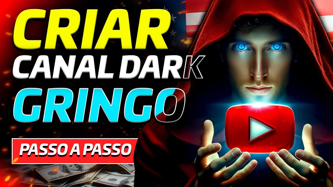 COMO CRIAR UM CANAL DARK GRINGO DA FORMA CERTA (PASSO A PASSO)