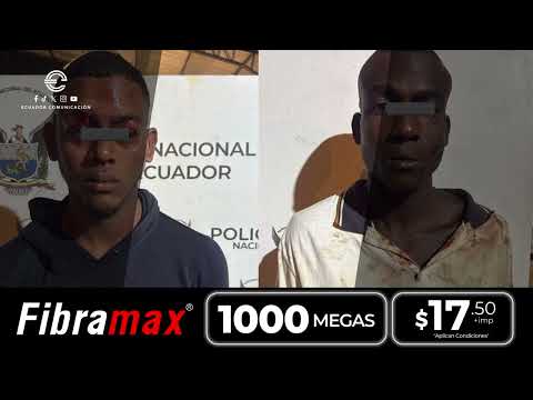 CAPTURAN EN ESMERALDAS A DOS DELINCUENTES VINCULADOS A UN GDO LLAMADO  LOS "CHECHENOS"