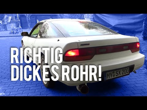 RICHTIG DICKES ROHR! | 200SX S13