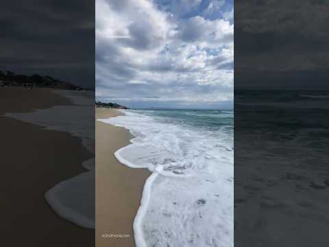 Big Waves in Sithonia 🚩🌊 | Sarti Halkidiki Greece 🇬🇷