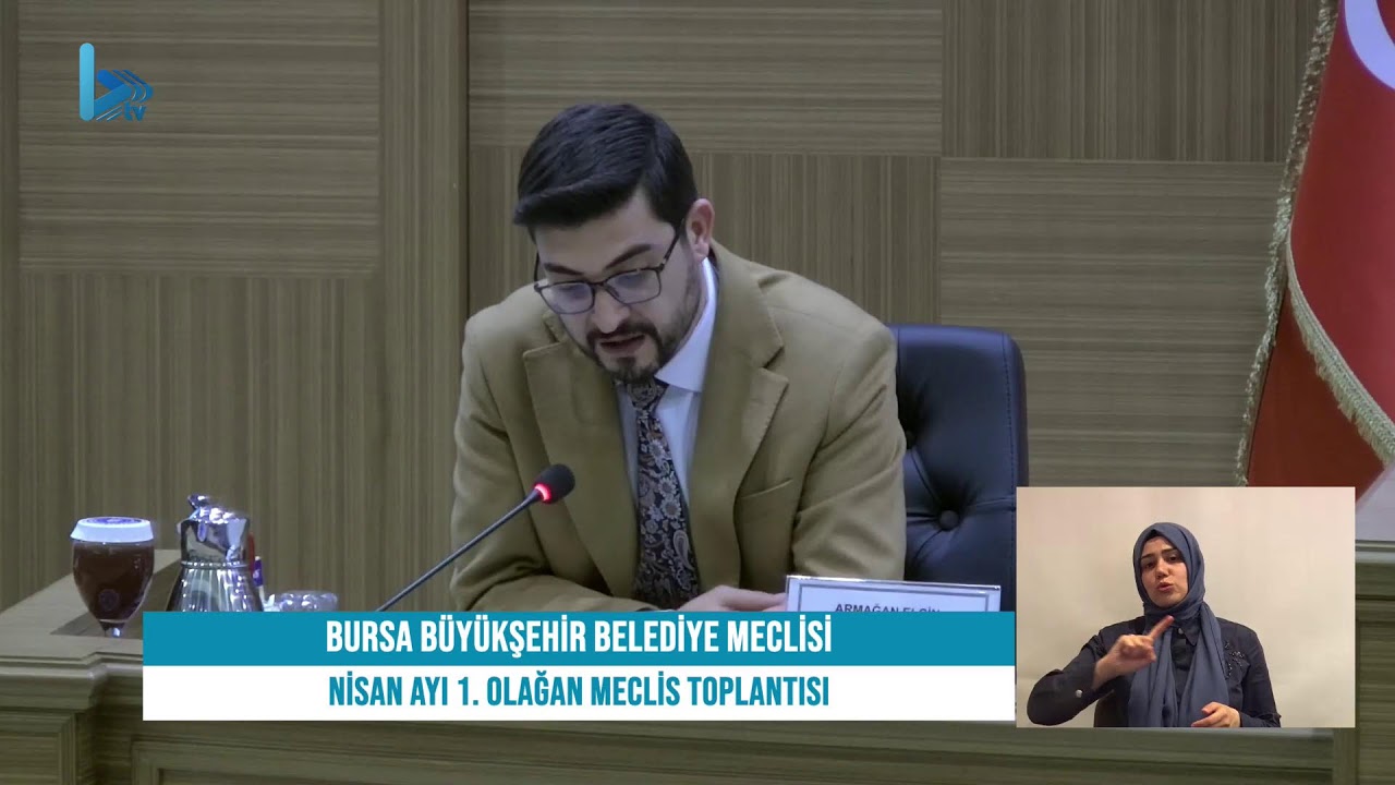 🎥 CANLI | Bursa Büyükşehir Belediyesi Nisan Ayı 1. Olağan Meclis Toplantısı