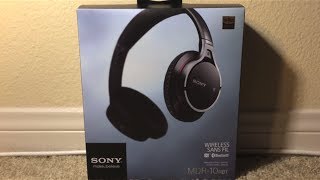 Video thumbnail for Sony MDR 10RBT Headphone Unboxing by Badkitty239