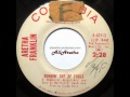 Aretha Franklin - Runnin' Out Of Fools / It's Just A Matter Of Time - 7″ DJ Promo - 1964