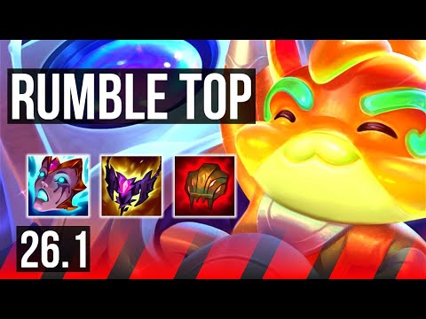 RUMBLE vs DARIUS (TOP) | EUW Master | 26.1