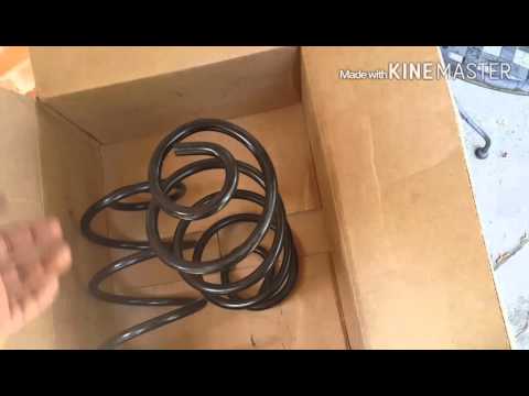 Squatting REAR Springs for the cutty