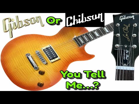 Authentic GIBSON OR REAL DEAL CHIBSON LOL!! Let's Find Out!