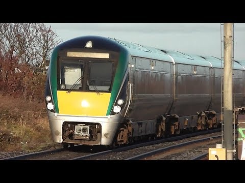 Irish Rail 22000 Class Intercity Train - Balbriggan Station, Dublin