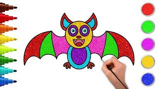 Vamos Desenhar Um Morcego De Halloween 🦇✍🏻 | Desenho De Halloween | Desenho Fácil | Chiki Art Brazil