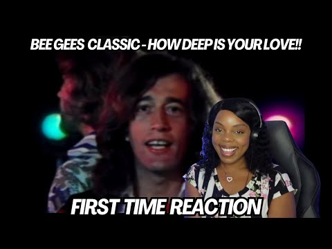 First Time Reacting to This Bee Gees Classic - How Deep Is Your Love!!