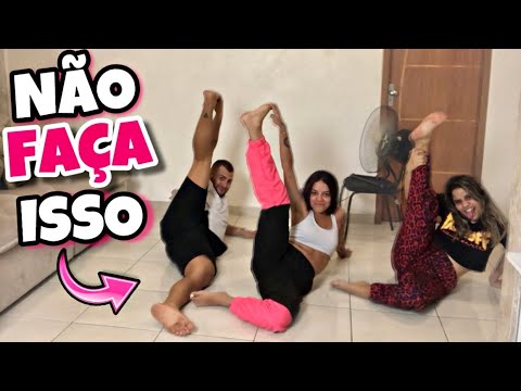 FIZEMOS O DESAFIO DO DESLIZO E JOGO