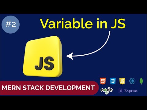 Javascript For Beginner What Is Variable Mern Stack Development Tutorials 101