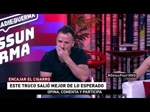 Egas realiza el truco del cigarro  (Nessun Dorma)