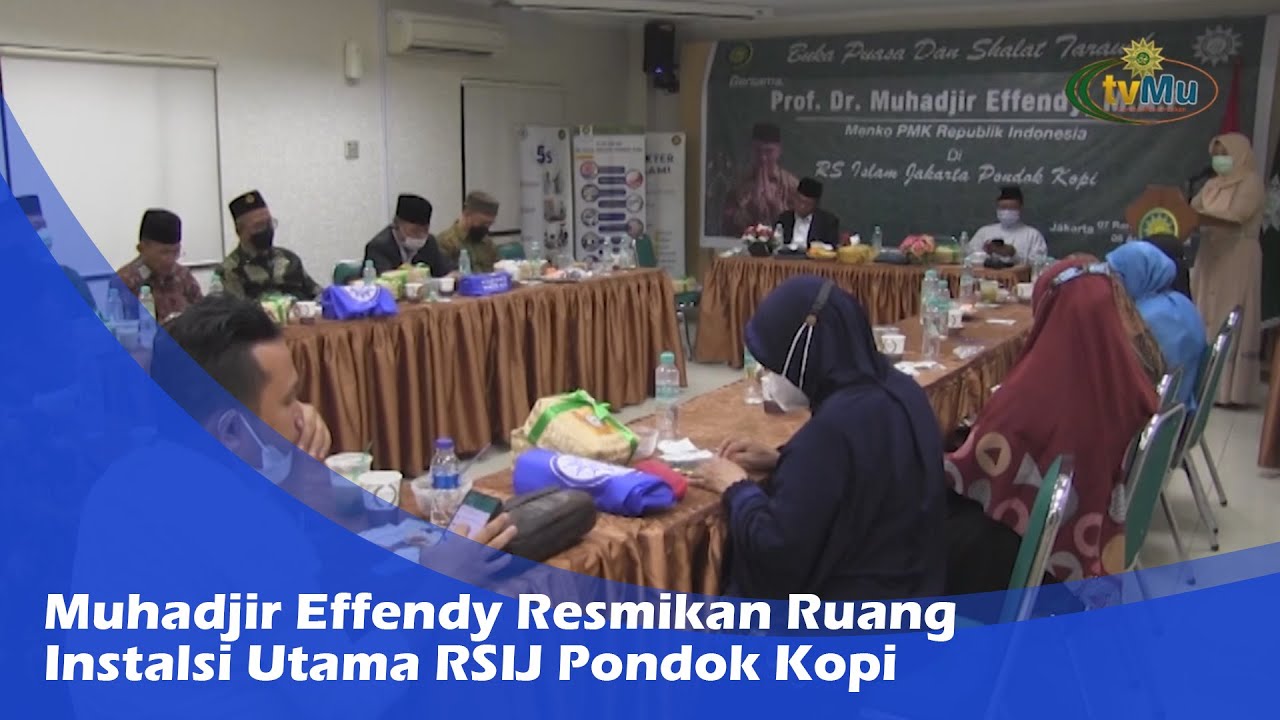 Resmikan Fasilitas Pelayanan Baru, Menko PMK Apresiasi Perkembangan  RSIJ Pondok Kopi