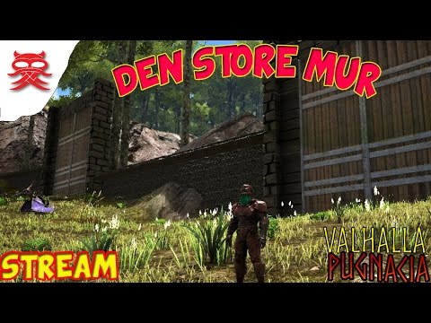 Fanserver og bygger på ny base Valhal - Ark Pugnacia Mod