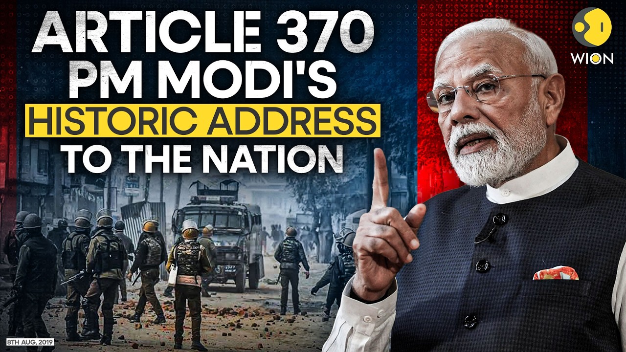 LIVE: Prime Minister Narendra Modi's Historic Address To The Nation On Article 370 That Changed J&K