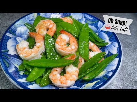 Shrimp Snow Peas Stir Fry