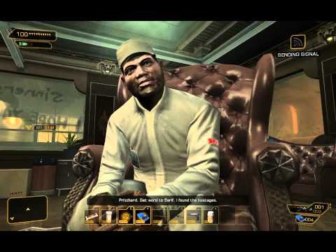 Deus Ex HR: Ghost / Pacifist / Clean Sweep Walkthrough - Sarif Manufacturing - Mission 2