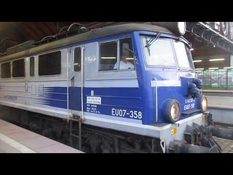 EU07-358 (EU: 140 124-6) z iC 3803 "MATEJKO" (PRZEM.GŁ.-ŚWiN.) - start z WR.GŁ.