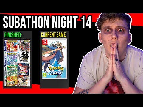 Nuzlocking EVERY Pokemon Game Randomized Straight | Subathon Night 14