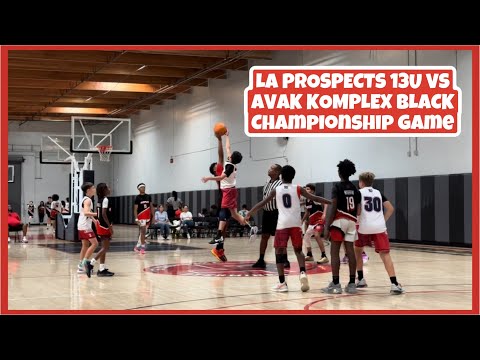 LA Prospects 13U vs AVAK Komplex Black Championship Game • TQ Halloween Showcase • October 22, 2023