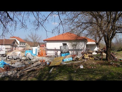 Društveni Dom udruga Voćin – Završni radovi, 29.3.2021.