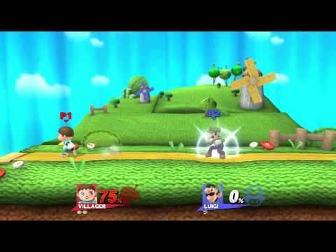 Villager vs Luigi