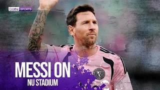 Lionel Messi Comments on New Inter Miami’s NU Stadium | beIN SPORTS USA