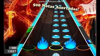 Never say Never - Afilia Saga jogando no Guitar Flash